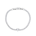 BRACCIALE RODIATO CON CUBIC ZIRCONIA