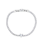 BRACCIALE RODIATO CON CUBIC ZIRCONIA