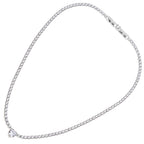 COLLANA RODIATA CON CUBIC ZIRCONIA