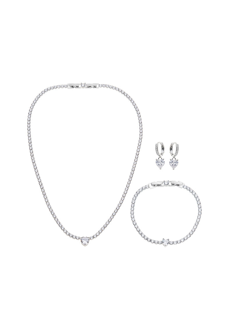 BRACCIALE RODIATO CON CUBIC ZIRCONIA