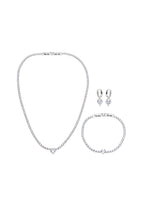 COLLANA RODIATA CON CUBIC ZIRCONIA