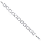 BRACCIALE RODIATO CON CUBIC ZIRCONIA
