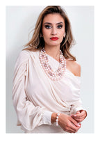 ORECCHINI CON PERLE CHIUSURA CLIP