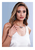 BRACCIALE PLACCATO ORO CON CRISTALLI