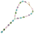 COLLANA PLACCATA ORO CON CRISTALLI
