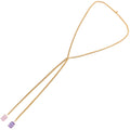 COLLANA PLACCATA ORO CON CRISTALLI
