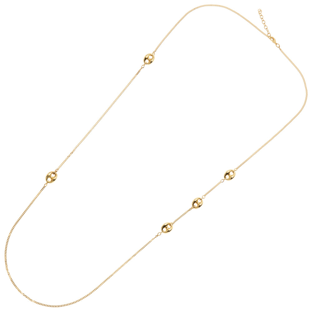 COLLANA PLACCATA ORO