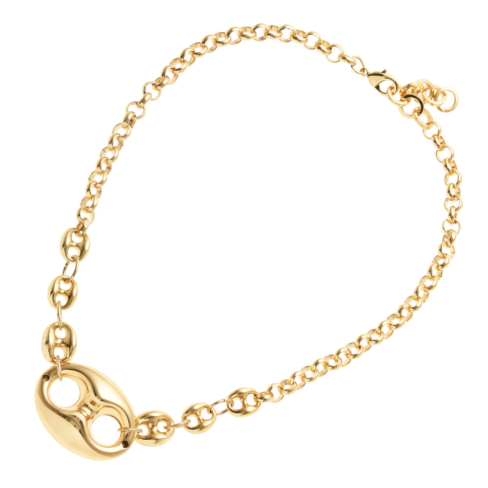 COLLANA PLACCATA ORO
