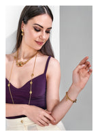 COLLANA PLACCATA ORO