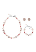 ORECCHINI CON PERLE E CRISTALLI