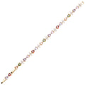 BRACCIALE DORATO CON CUBIC ZIRCONIA