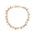 BRACCIALE DORATO CON CUBIC ZIRCONIA