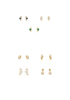 ORECCHINI DORATI CON CUBIC ZIRCONIA