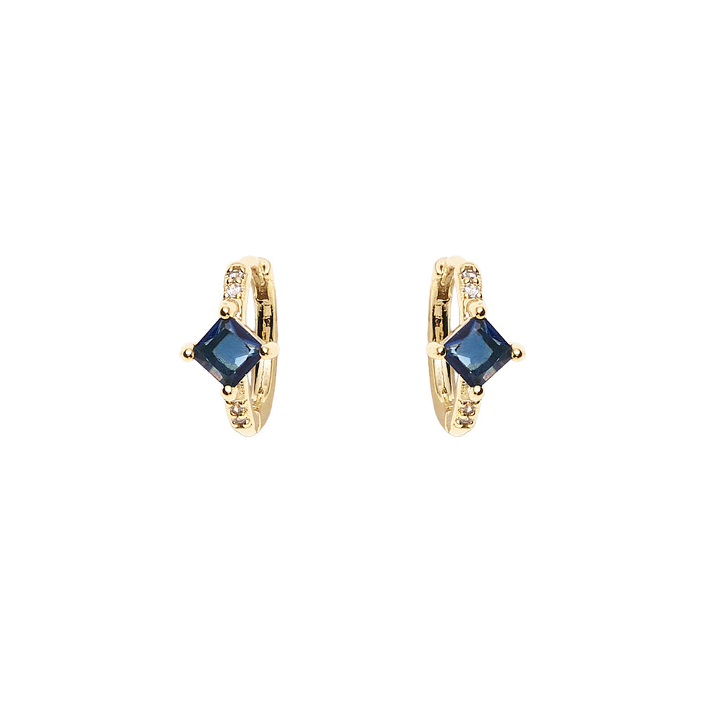ORECCHINI DORATI CON CUBIC ZIRCONIA