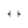 ORECCHINI DORATI CON CUBIC ZIRCONIA