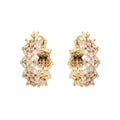 ORECCHINI DORATI CON CUBIC ZIRCONIA