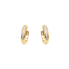ORECCHINI DORATI CON CUBIC ZIRCONIA