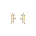 ORECCHINI DORATI CON CUBIC ZIRCONIA