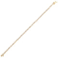 BRACCIALE DORATO CON CUBIC ZIRCONIA