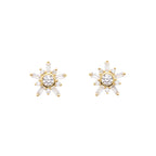 ORECCHINI DORATI CON CUBIC ZIRCONIA