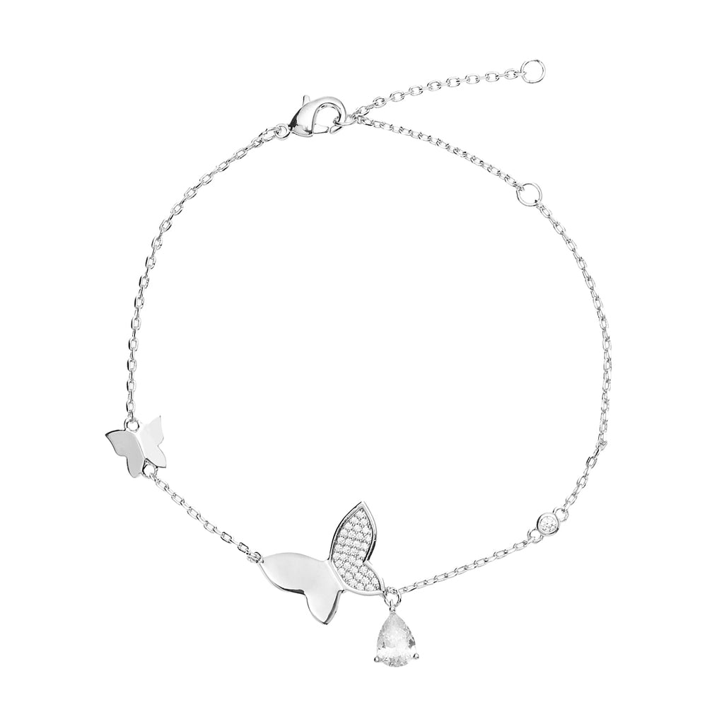 BRACCIALE RODIATO CON CUBIC ZIRCONIA