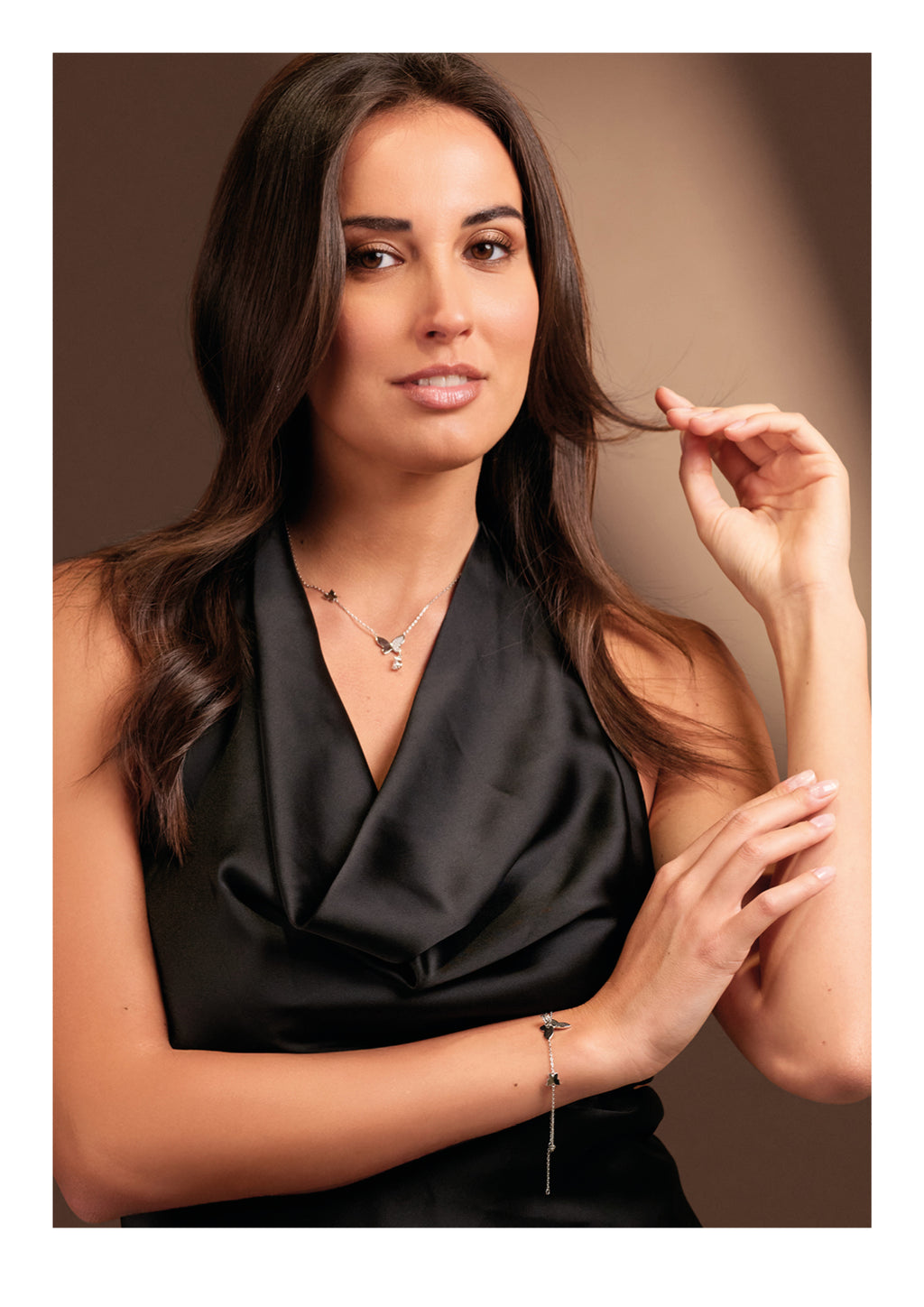 BRACCIALE RODIATO CON CUBIC ZIRCONIA
