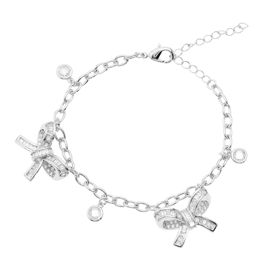 BRACCIALE RODIATO CON CUBIC ZIRCONIA
