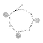 BRACCIALE RODIATO CON CUBIC ZIRCONIA