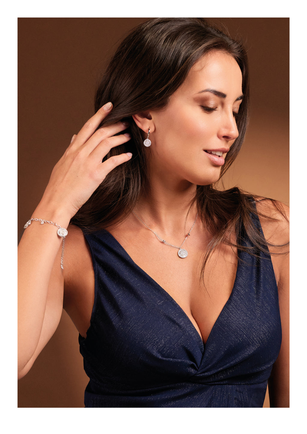 BRACCIALE RODIATO CON CUBIC ZIRCONIA
