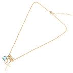 COLLANA DORATA CON CUBIC ZIRCONIA
