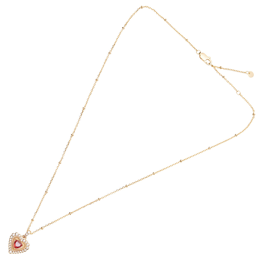 COLLANA DORATA CON CUBIC ZIRCONIA