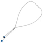 COLLANA RODIATA CON CUBIC ZIRCONIA