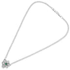COLLANA RODIATA CON CUBIC ZIRCONIA