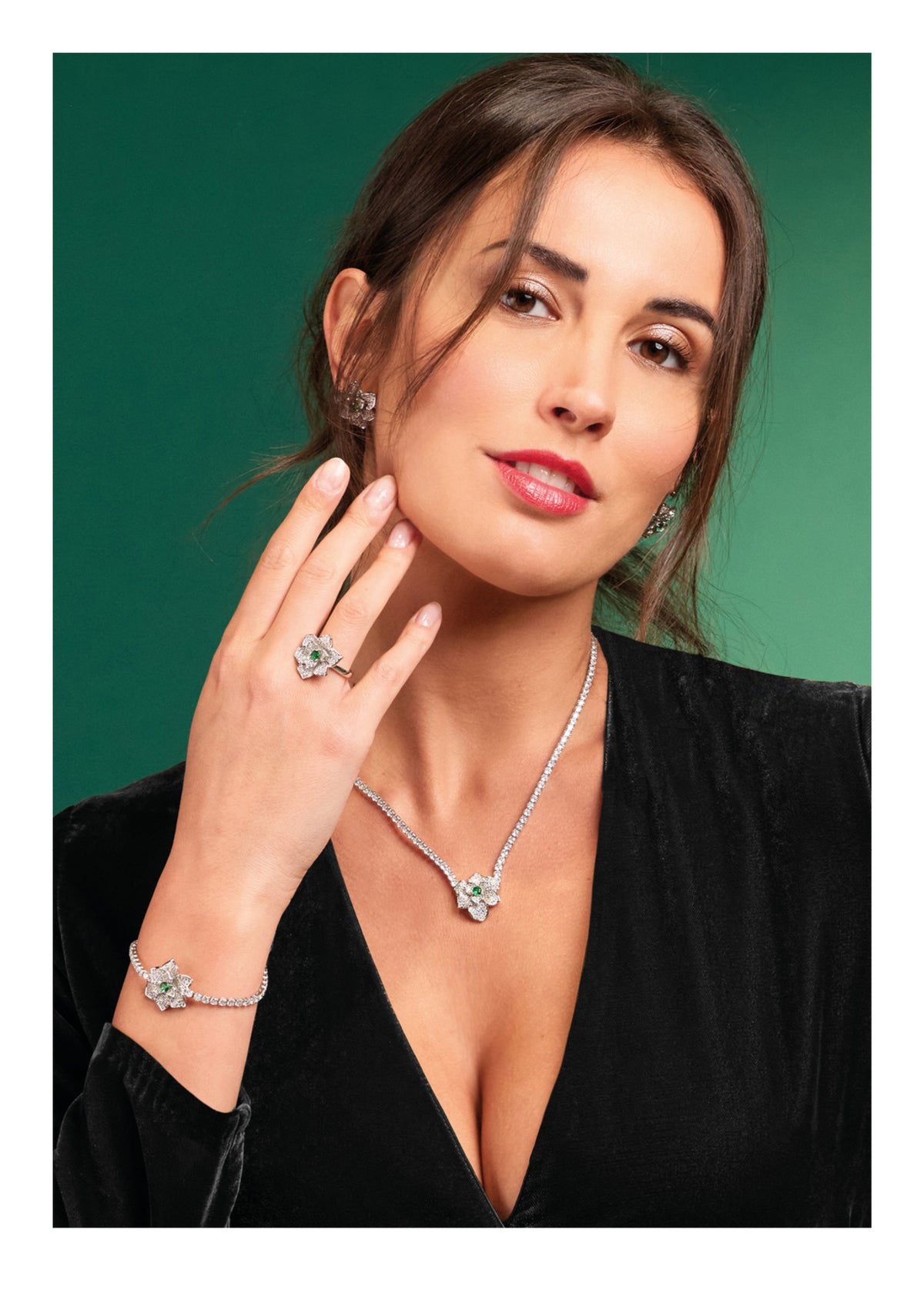 BRACCIALE RODIATO CON CUBIC ZIRCONIA