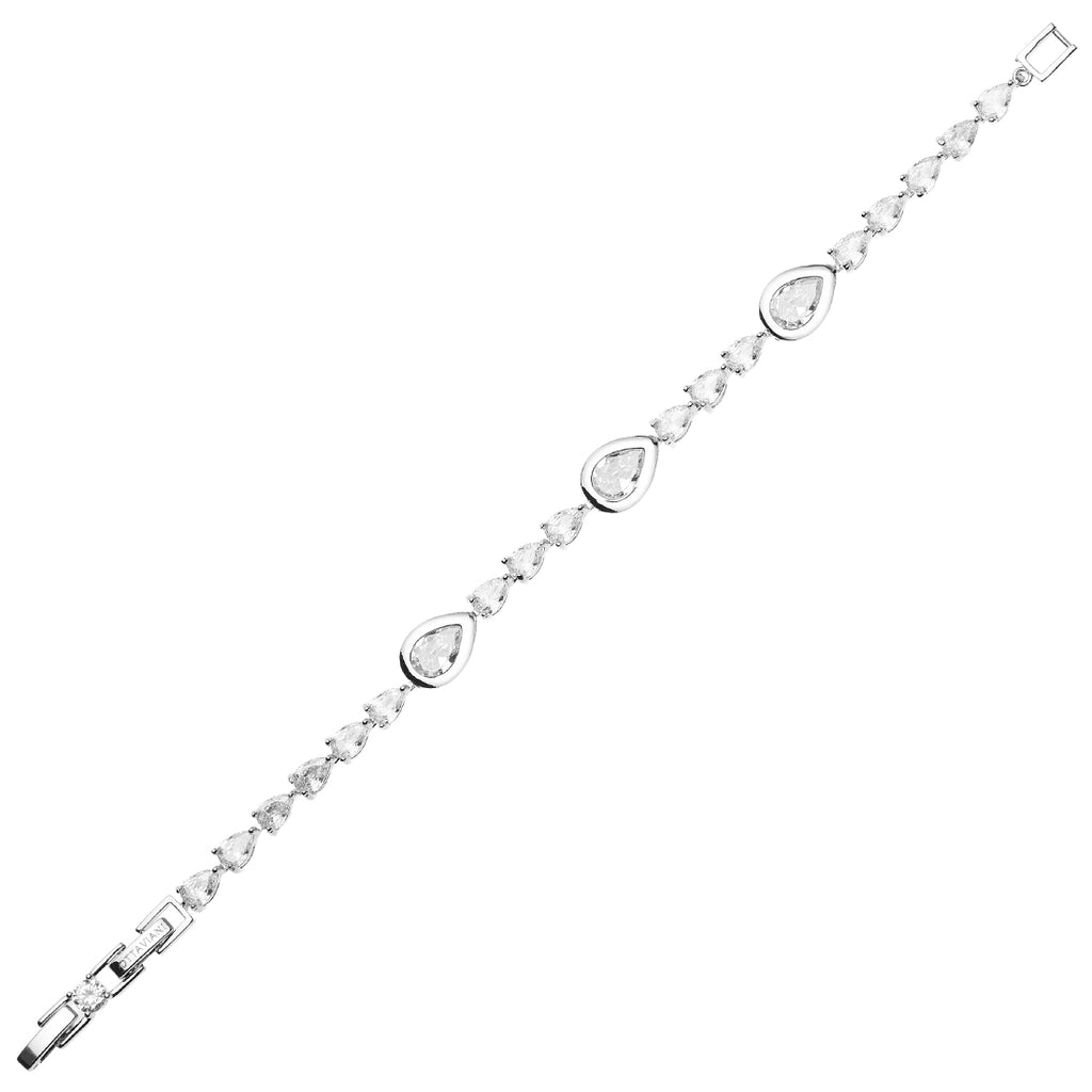 BRACCIALE RODIATO CON CUBIC ZIRCONIA