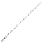 BRACCIALE RODIATO CON CUBIC ZIRCONIA