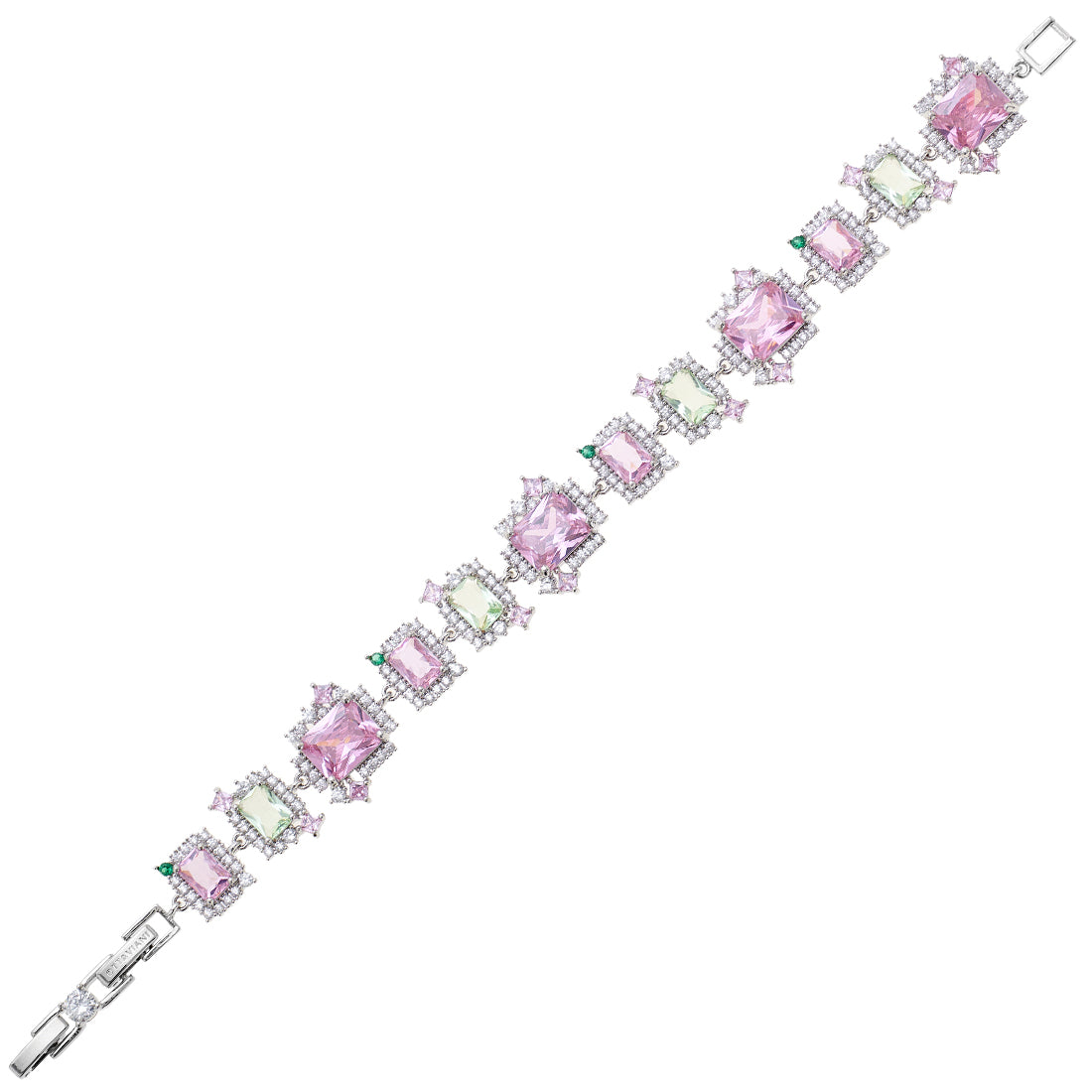 BRACCIALE RODIATO CON CUBIC ZIRCONIA