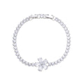 BRACCIALE RODIATO CON CUBIC ZIRCONIA