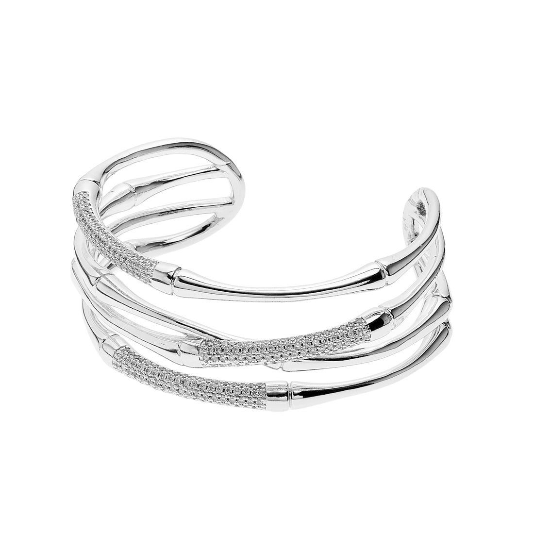 BANGLE RODIATO CON CUBIC ZIRCONIA