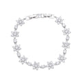 BRACCIALE RODIATO CON CUBIC ZIRCONIA