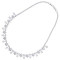 COLLANA RODIATA CON CUBIC ZIRCONIA