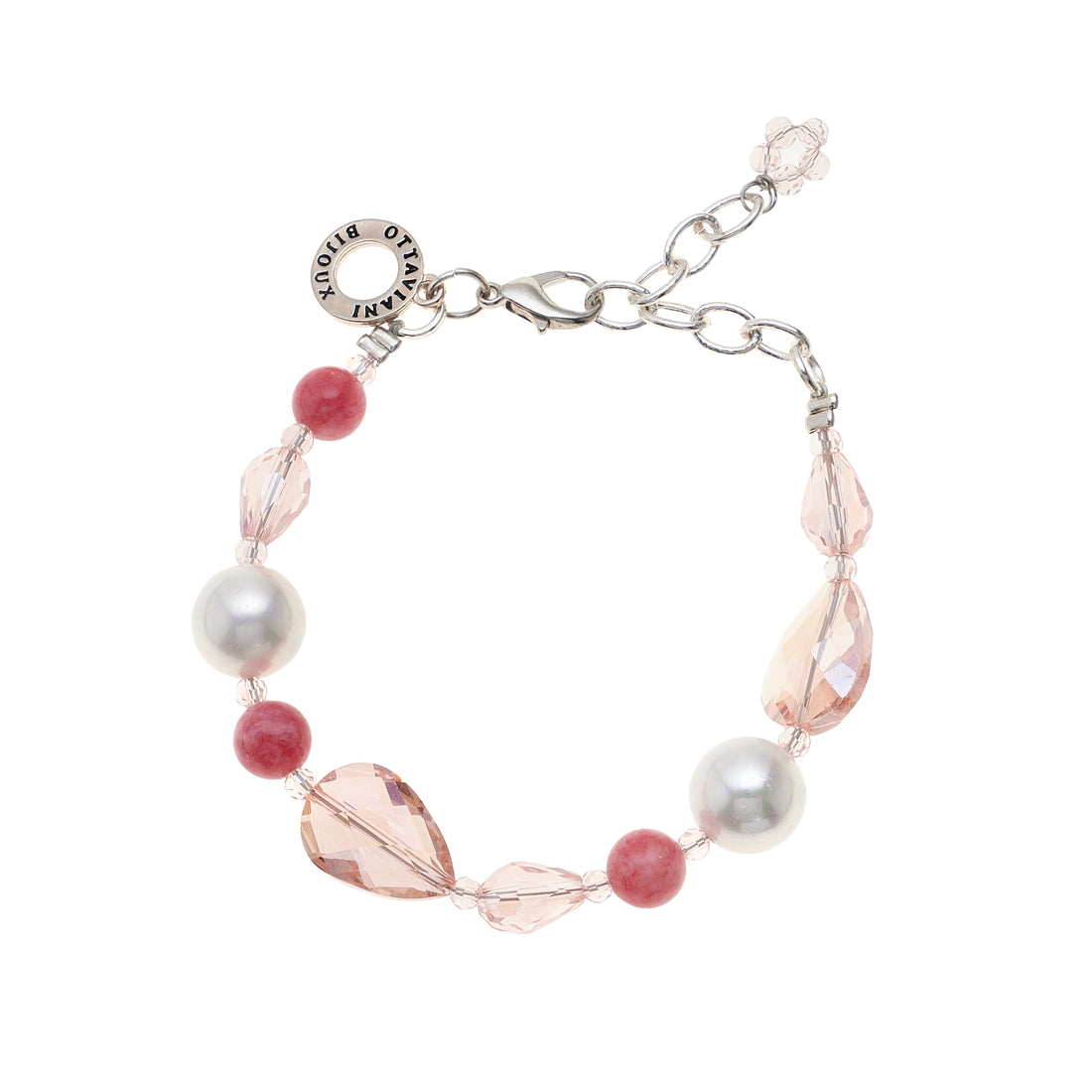 BRACCIALE CON PERLE E AGATA