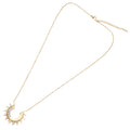 COLLANA DORATA CON CRISTALLI