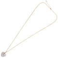 COLLANA DORATA E RODIATA CON CUBIC ZIRCONIA