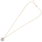 COLLANA DORATA E RODIATA CON CUBIC ZIRCONIA