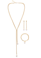 ORECCHINI PLACCATI ORO CON PERLE