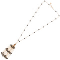 COLLANA PLACCATA ORO CON CRISTALLI