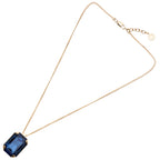COLLANA PLACCATA ORO CON CRISTALLI