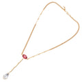 COLLANA PLACCATA ORO CON CRISTALLI