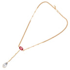 COLLANA PLACCATA ORO CON CRISTALLI
